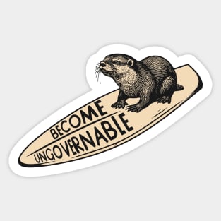 Become Ungovernable Sticker